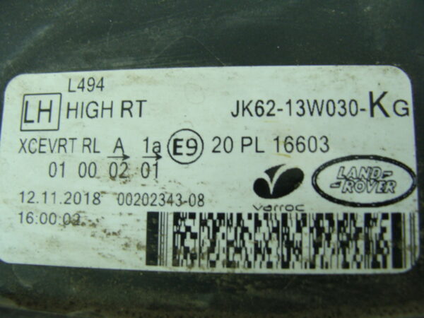 фара левая LAND ROVER RANGE ROVER SPORT 2 (L494) - Image 4