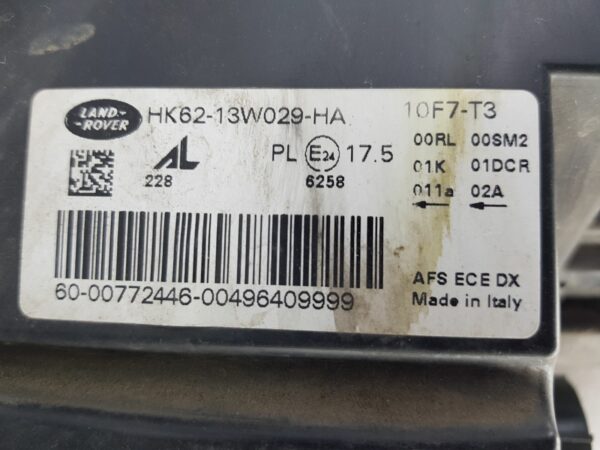 фара правая LAND ROVER RANGE ROVER SPORT 2 (L494) - Image 4