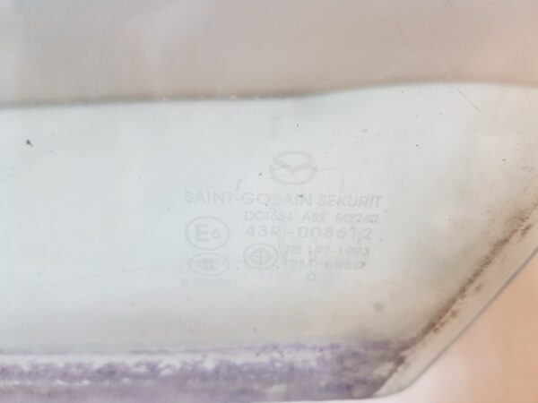 стекло двери переднее левое MAZDA 3 2, BL ( МАЗДА / 3 / ТРИ / АКСЕЛЛА / АКСЕЛА / AXELA ) - Image 2