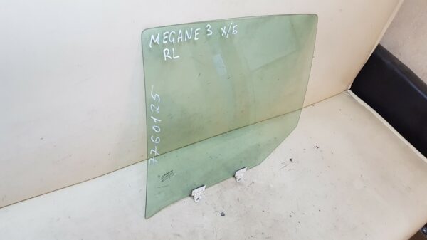 стекло двери заднее левое RENAULT MEGANE 3, EZ0/1 KZ12 BZ DZ ( РЕНО / МЕГАН ) - Image 2