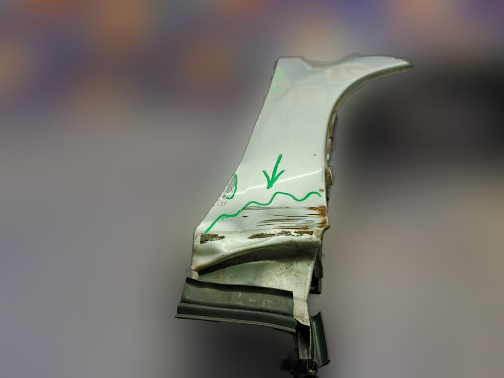 крыло переднее правое Nissan Tiida C11 - Image 2