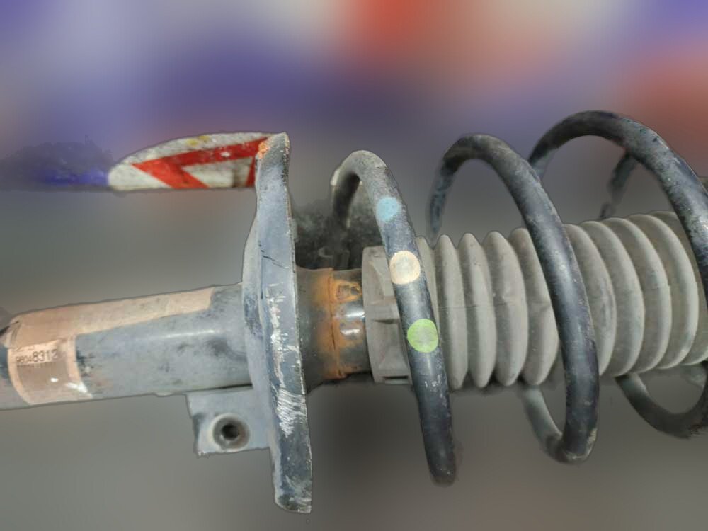 стойка подвески передний правый Peugeot 208 A9 - Image 5