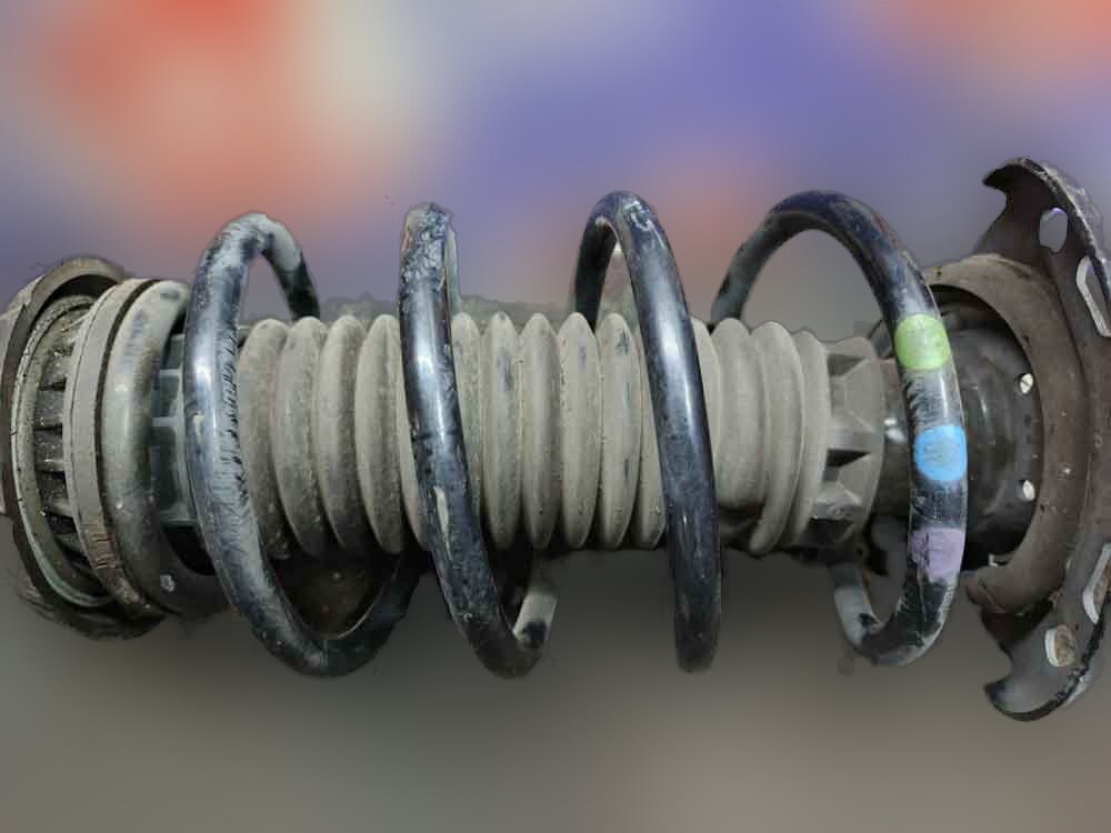 стойка подвески передний правый Peugeot 208 A9 - Image 2