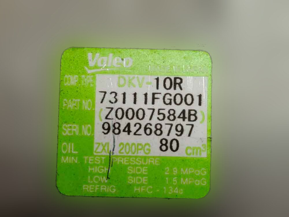 компрессор кондиционера Subaru Impreza GH2 - Image 6